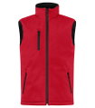 Clique Softshellweste Padded Vest (clean geschnittene, gepolsterte Softshell-Weste) rot Herren